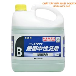 TKT - Chất tẩy rửa trung tính khử trùng loại can 4kg từ Nhật Bản